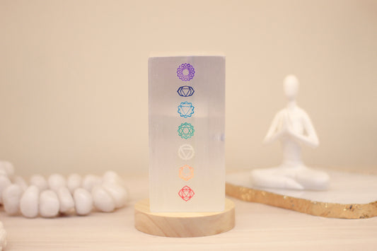 Luminária 7 Chakras – Harmonia, Luz e Equilíbrio em um Só Objeto