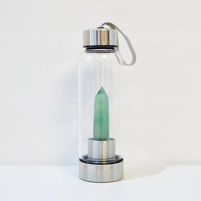 Garrafa Elixir com Cristal – Hidrate-se com Energia Vibracional